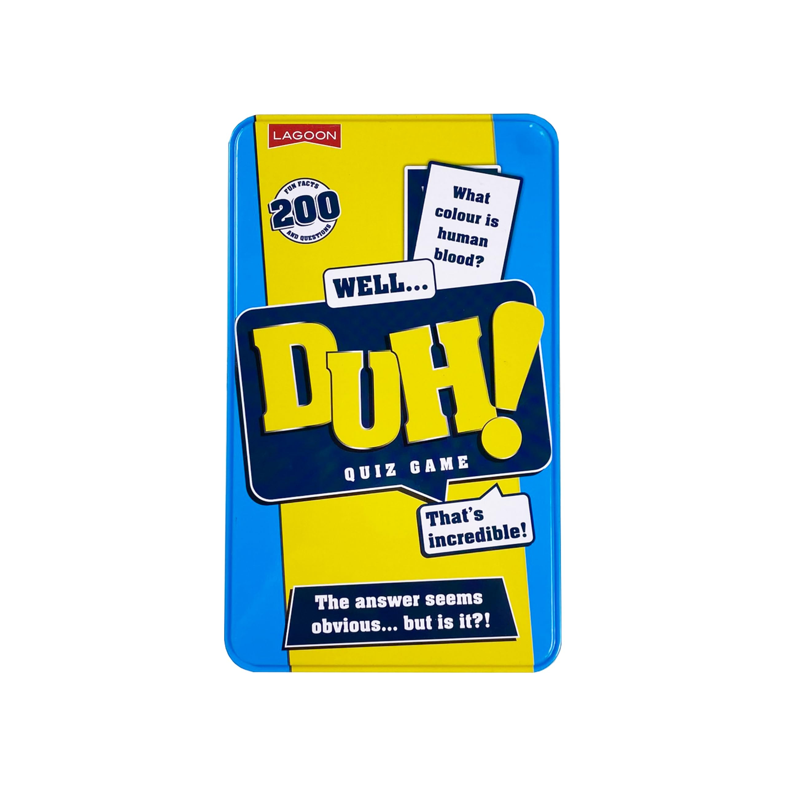 University Games Well Duh! Quiz Game in a Tin