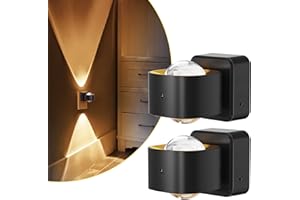 L LOHAS LED Night Light Projector, Night Lights Plug into Wall, Dusk to Dawn Sensor, 180°Rotating Nightlight for Kids, 0-150LM Dimmable Soft White Ambient Lighting for Bathroom, Decor, Gifts, 2 Pack