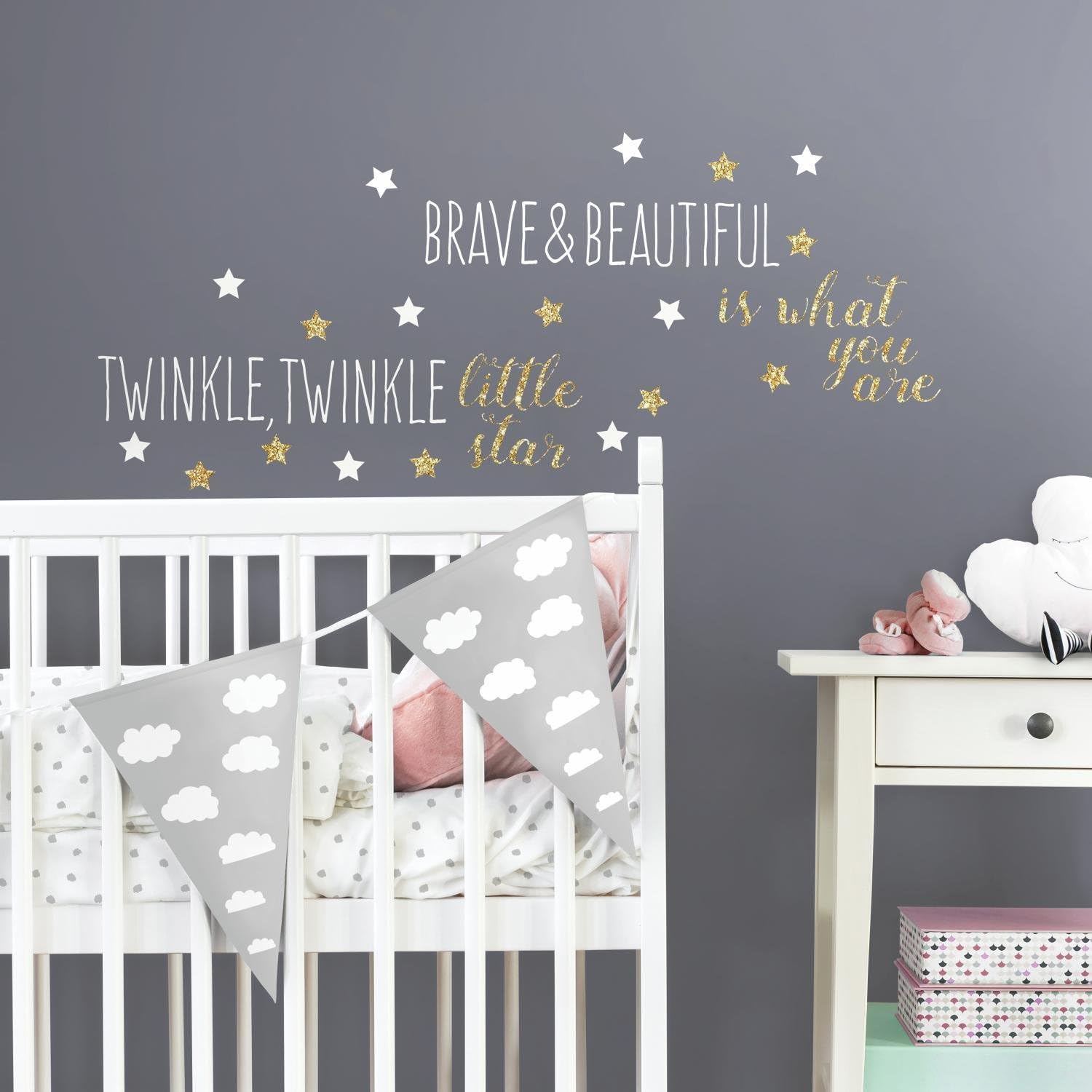 twinkle twinkle little star wall decal