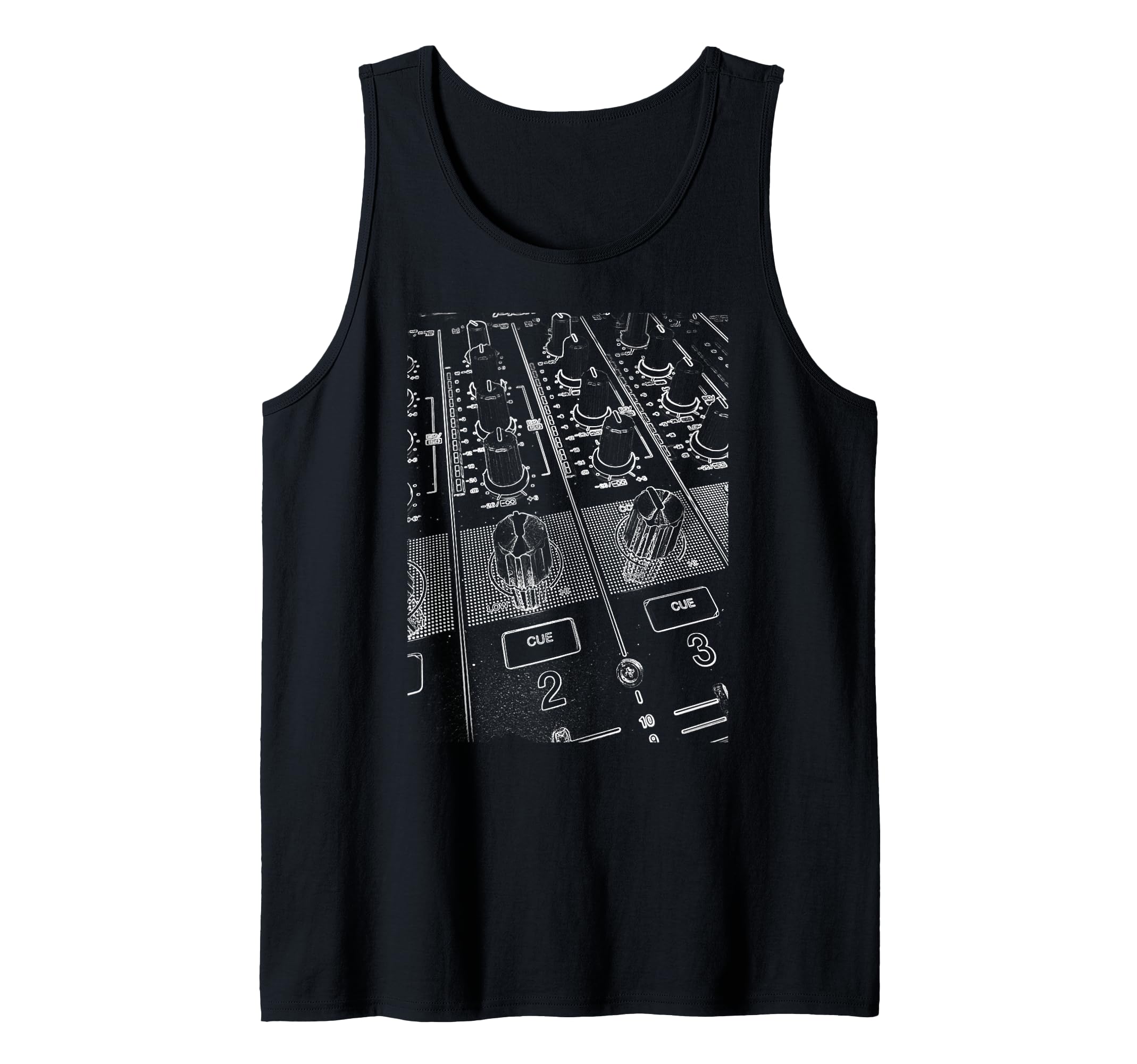 DJ-Mixer Knobs Deejay T-Shirt - DJM Tank Top