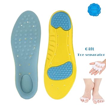 Amazon Com Orthotic Insoles Gel Shoe Insole Replacement Insoles