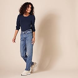 Amazon Essentials Women's Long-Sleeve Crewneck