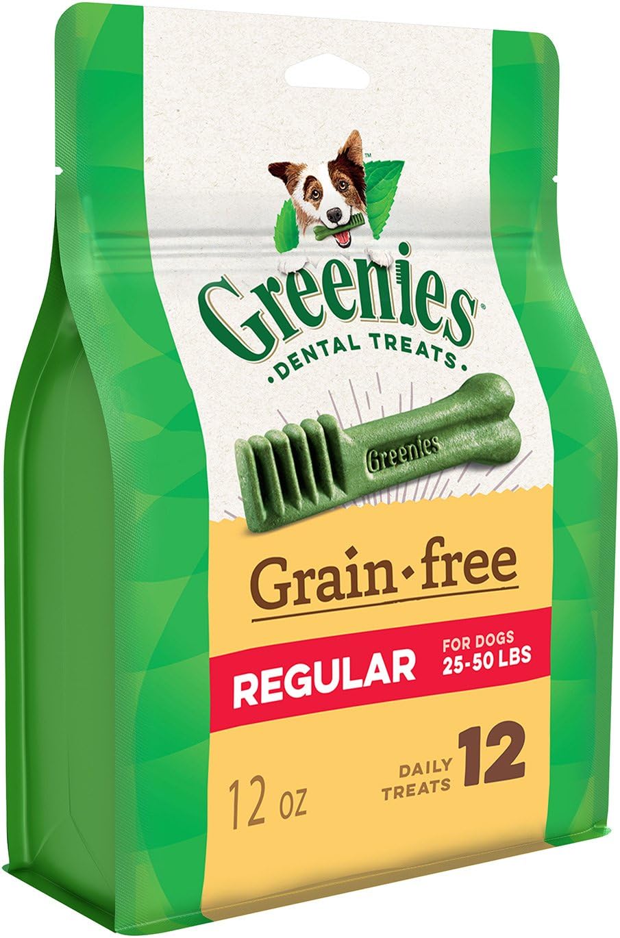 Greenies Grain Free Treats for Dogs Regular 12oz Amazon.ca Pet