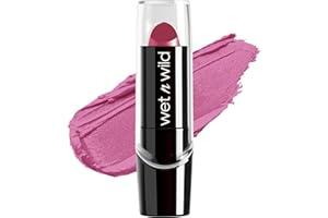 wet n wild Silk Finish Lipstick, Hydrating Rich Buildable Lip Color, Formulated with Vitamins A,E, & Macadamia for Ultimate H