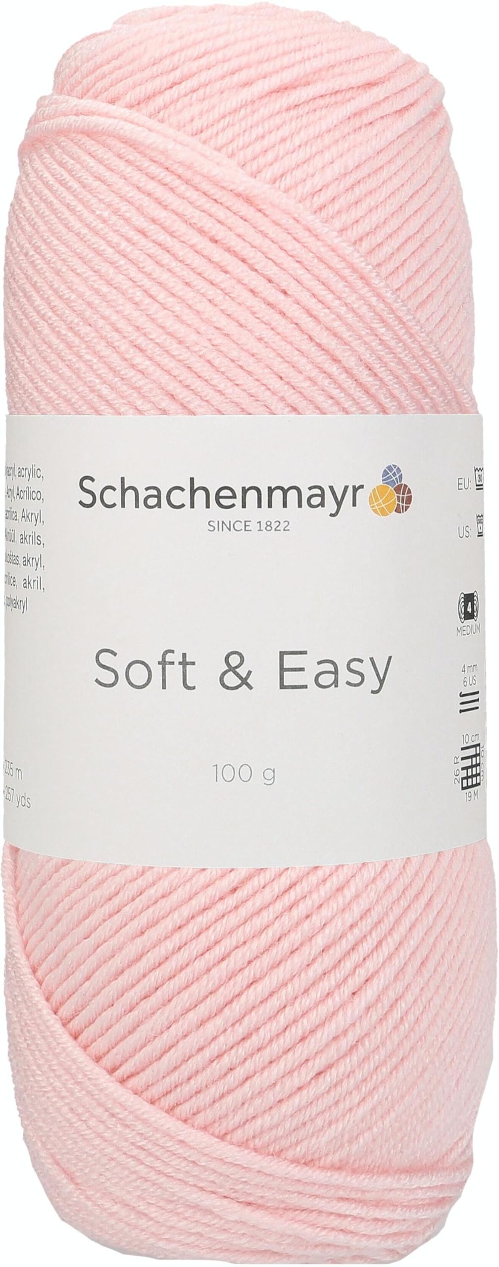 Schachenmayr Soft & Easy Hand Knitting Yarn 100 g Pink