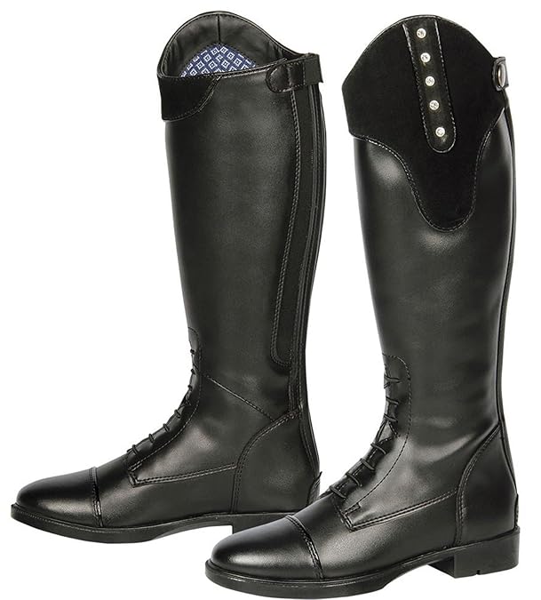 Harry's Horse Reitstiefel Vegas Junior Lederlook Reißverschluss Schutzlasche