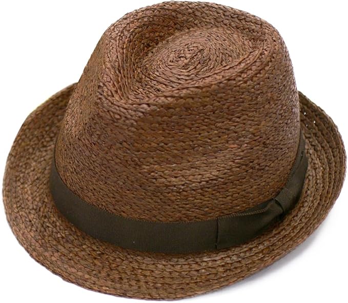 Amazon 田中帽子 日本製 ラフィアブレード 中折れ ハット 帽子 メンズ 紫外線 Uv 対策 日焼け防止 日よけ 春日部 ギフト 誕生日 男性 女性 父の日プレゼント 人気商品 Mサイズ 57 5cm ブラウン Ukh015 ハット 通販