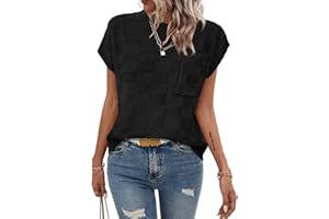 Dimur Womens Sweaters Sleeveless Summer Tank Tops Casual Knit Sweater Vest Crewneck Loose Fit Pullover 2025