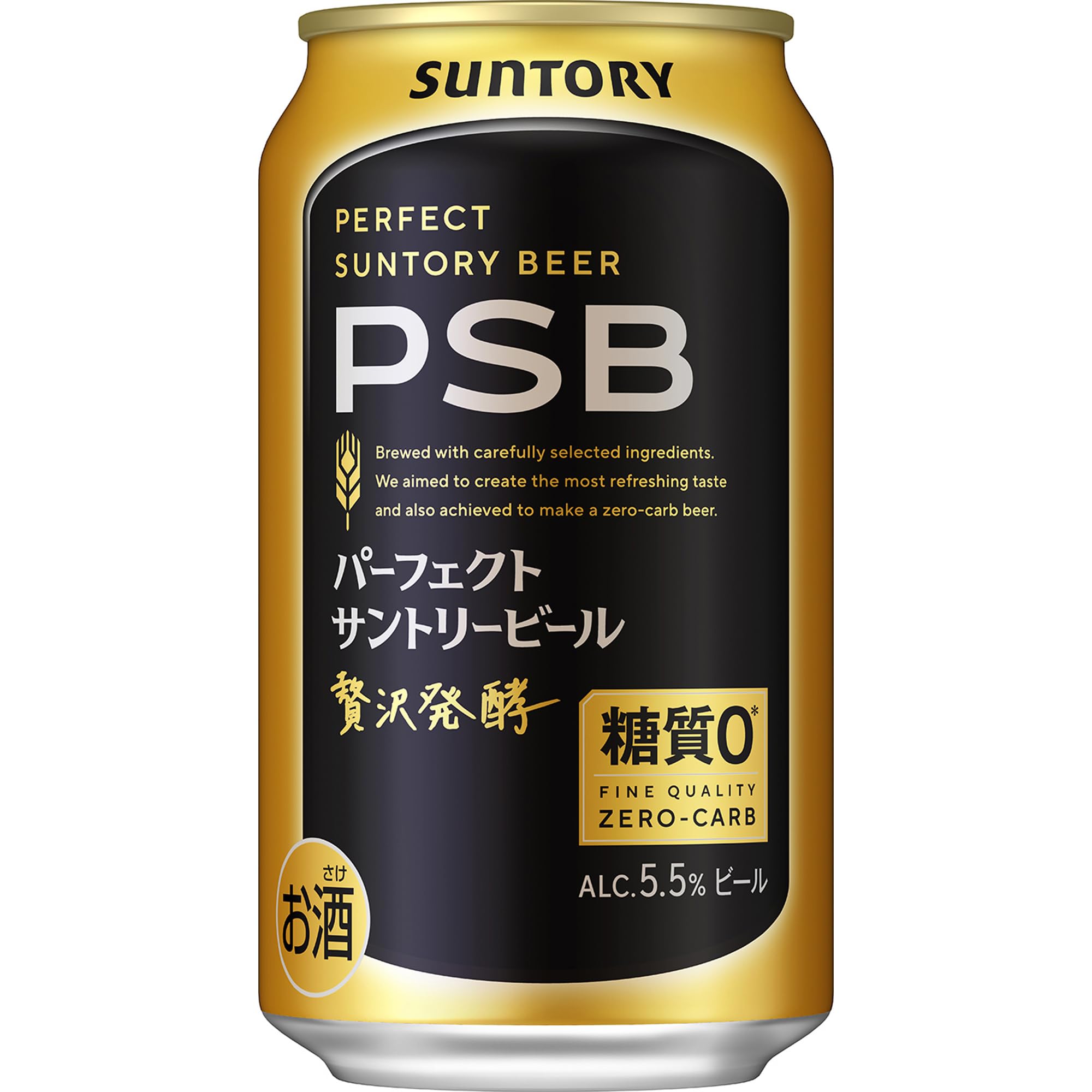 パーフェクトサントリービール PSB 350ml 24本 [6缶包材なし] サントリー ビール 缶ビール 糖質ゼロ の商品画像