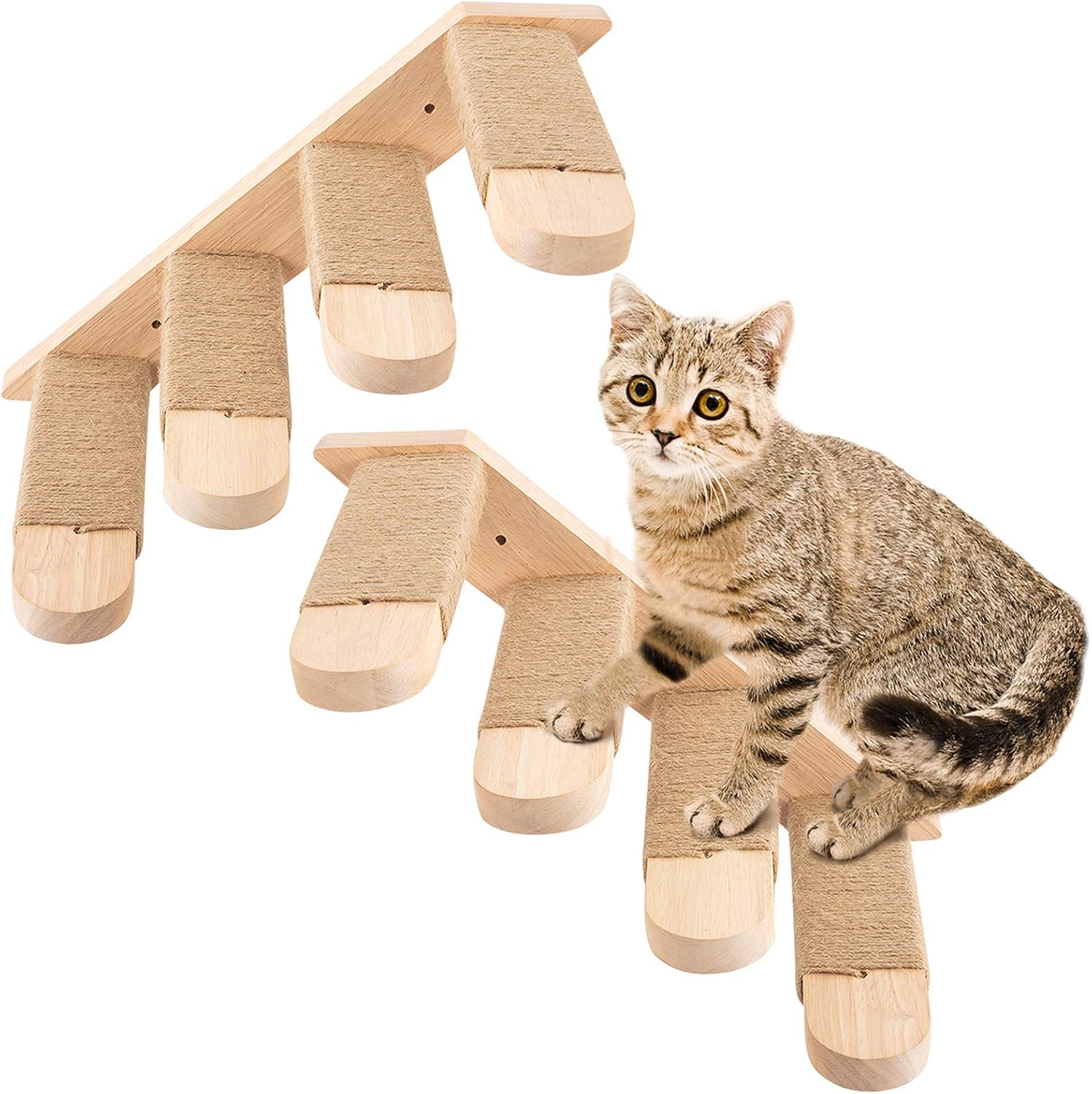 cat steps for wall