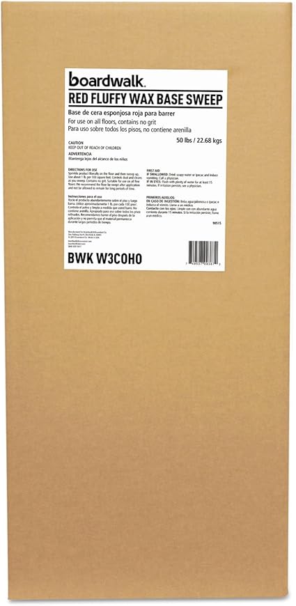 Amazon Com Boardwalk Wax Based Floor Sweeping Compound Grit Free