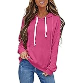 EasyGala Womens Casual Lightweight Hoodies Drawstring Long Sleeve Sweatshirt Loose Pullover Top Trendy Fall Clothes 2026