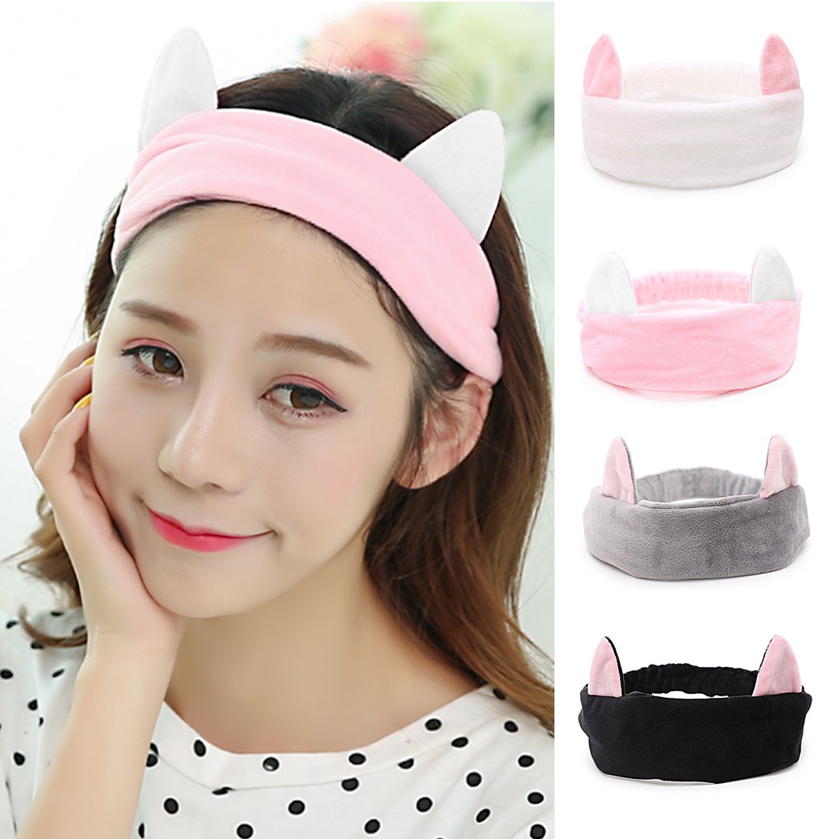 Women's Accessories Cute Cat Ear Headband Casual Party Makeup Hairband