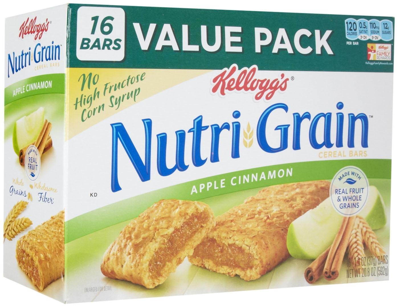 Nutri Grain Bar Apple Cinnamon Nutrition Facts Besto Blog