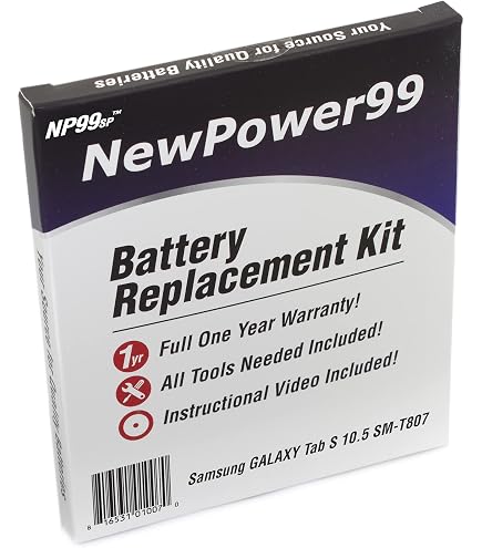 Amazon.com: NewPower99 Battery Replacement Kit with Battery