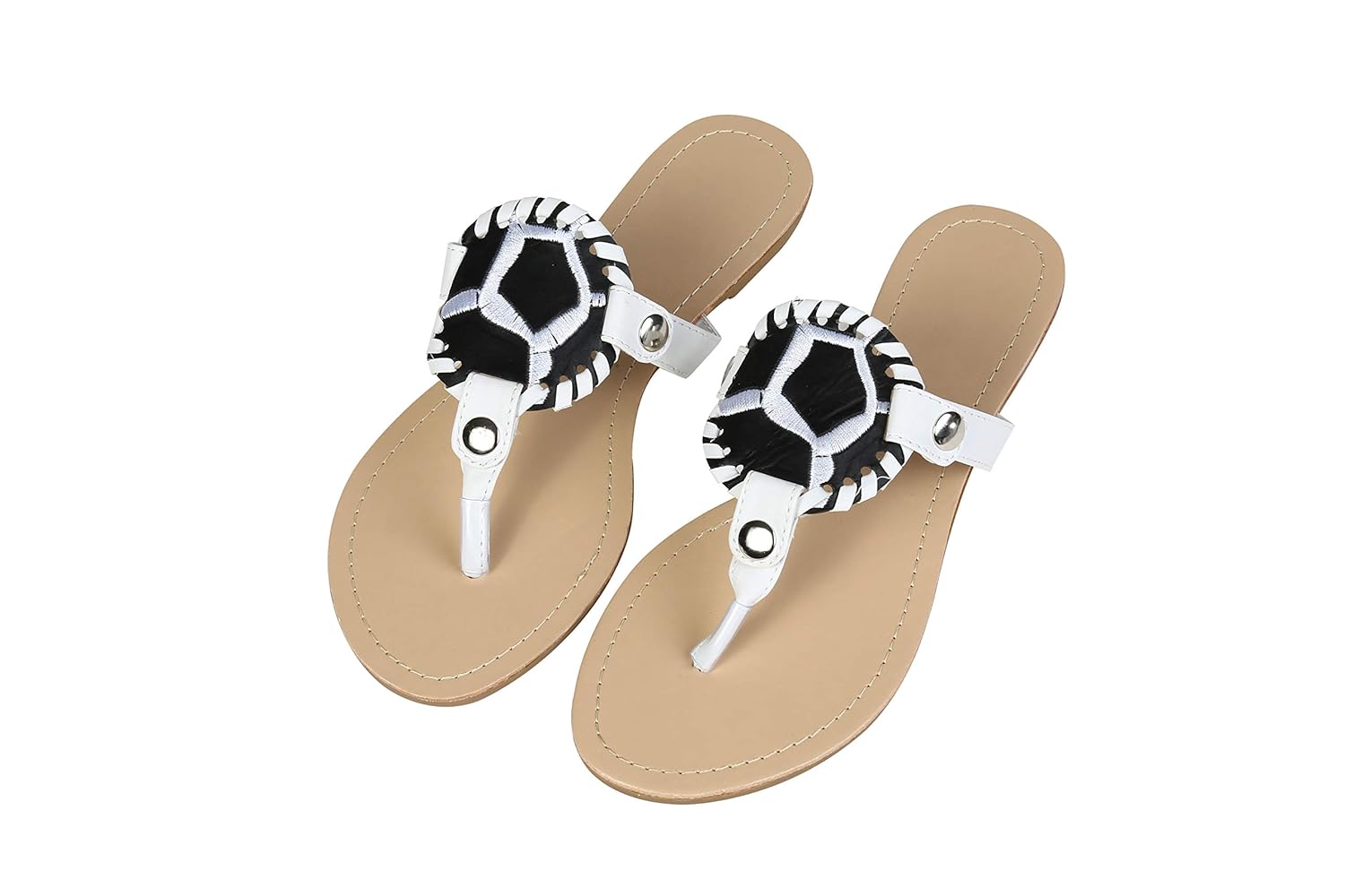 cocomo soul leather flip flops