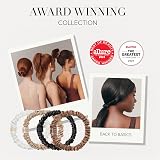 SLIP Skinny Blonde Scrunchies 4 Pack Pure Silk Anti-Crease Anti-Breakage view 6