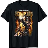 Mortal Kombat X Scorpion Flames T-Shirt