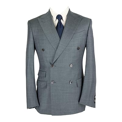 Ermenegildo Zegna Blue Wool Sharkskin Double Kuwait Ubuy