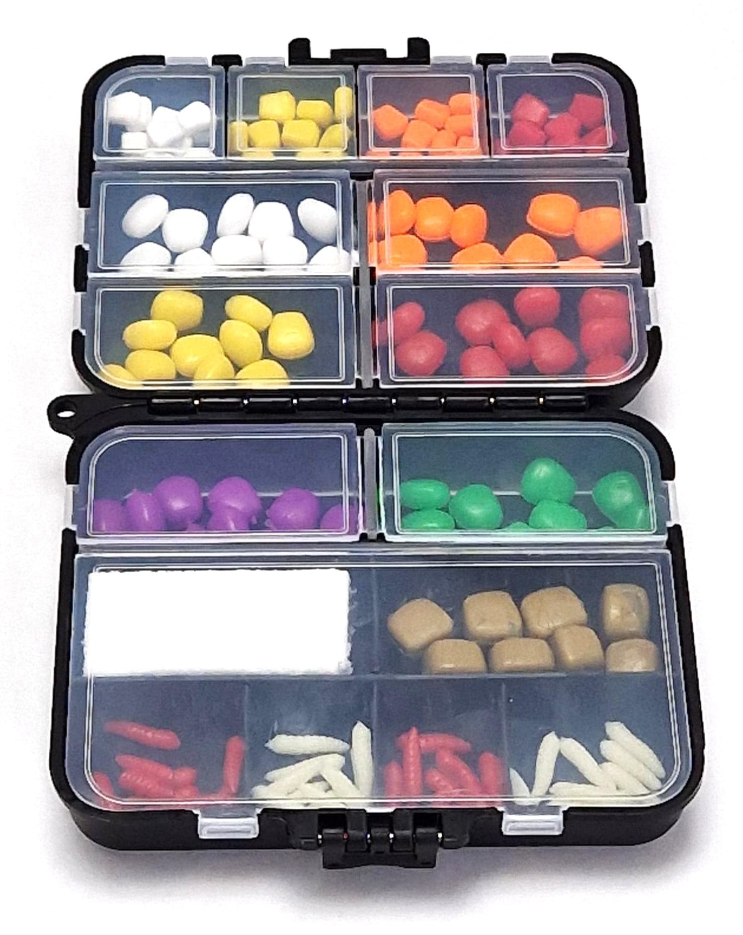 imitation Fake Bait Artificial Pop Up Sweetcorn carp fishing Selection Tackle Box Set Type 2