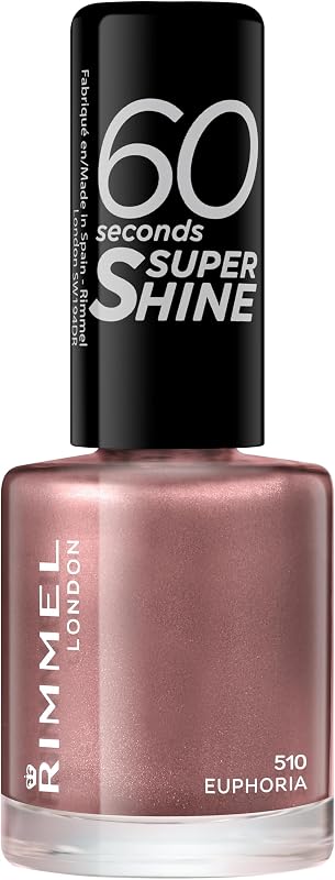 60 Seconds Super Shine Smalto per unghie 01 Euphoria