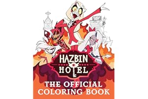 Hazbin Hotel: The Official Coloring Book