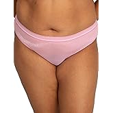 Curvy Couture Women's Plus Size Brief Panties – Soft, Seamless Comfort for All-Day Wear