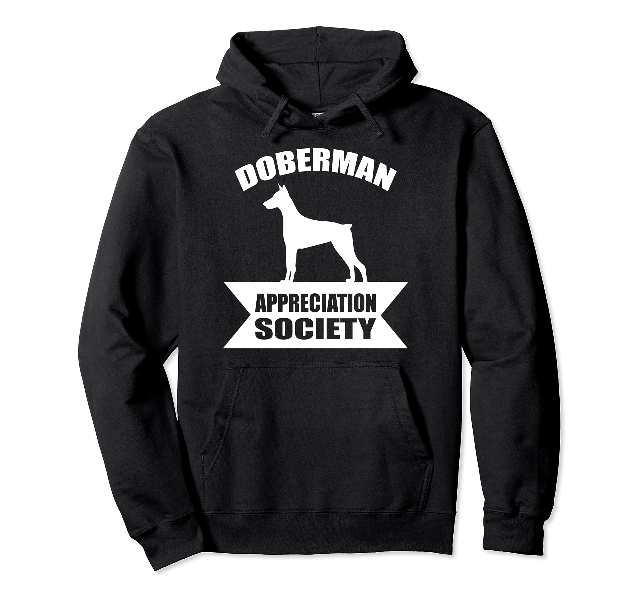 Doberman Pinscher Dog Pullover Hoodie