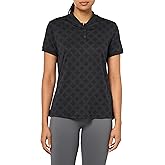 adidas Women's Ultimate365 Jacquard Short Sleeve Polo Shirt