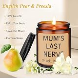 wompolle Mothers Day Gifts Candle for Mum Humorous Quote view 3