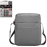 Teenage Engineering K.O.II Soft Bag, Splashproof Protective Pouch for EP-133 K.O II Sampler, Synthesizer, Drum Machine Pocket Adjustable Backpack (Grey)