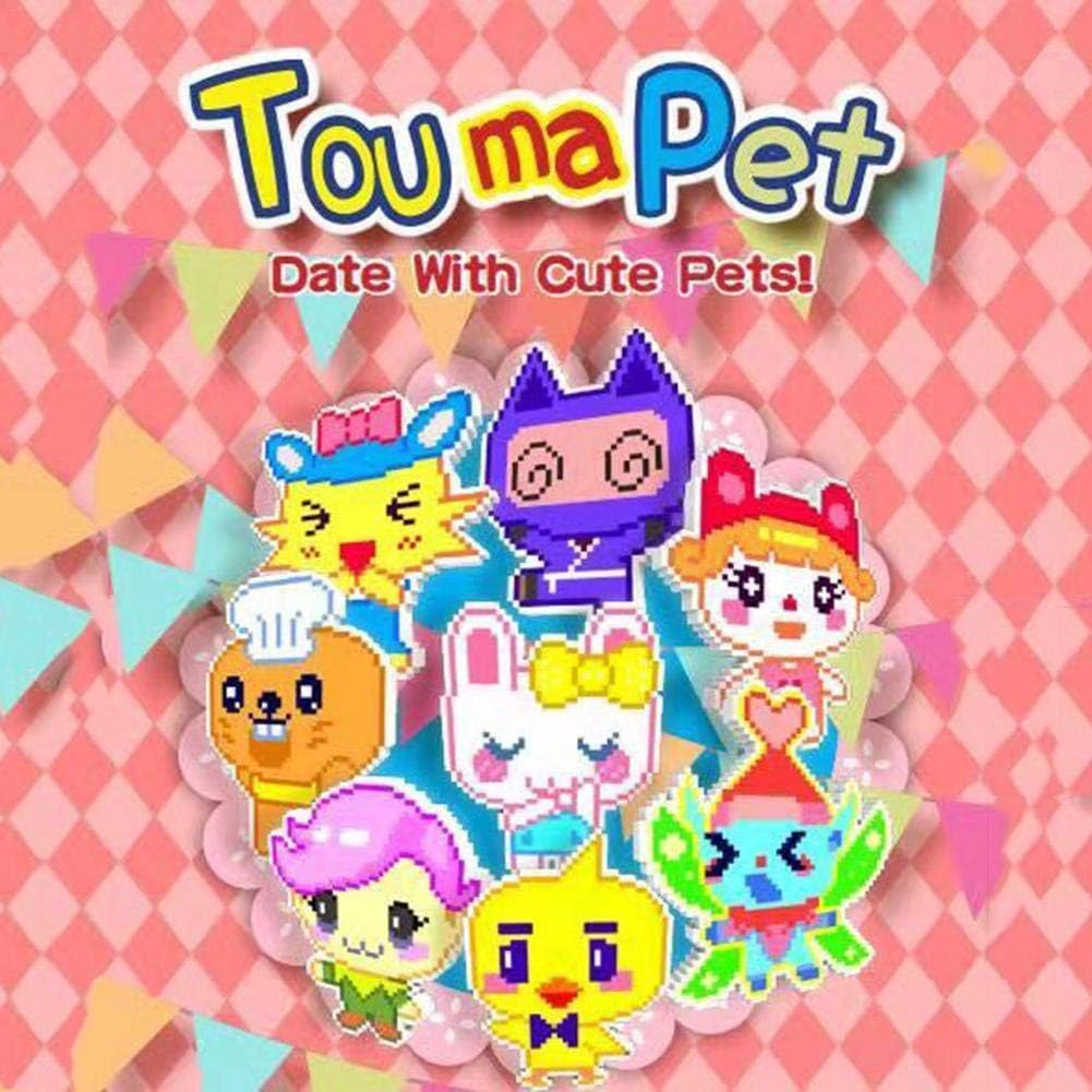 Jeu De Puzzle Ordinateur De Poche Electronique De Jeu Pour Animaux De Compagnie Ordinateur De Jeu Virtuel Pour Enfants Avec Grand Ecran Couleur Cadeau Danniversaire Pour Garcons Filles Jeux Et Jouets Jeux