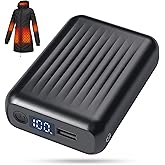 Topdot 12V/5V 2A 18400mAh Heated Jacket Battery Pack Compatible with SOLJIKYE, Wulcea, Genovega, Portable Power Bank for USB 5V Heated Vests, Jackets, Pants with Digital Display(NOT for 7.4V)