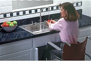 Elkay Gecr33211 1 Hole Gourmet 21 1 4 Inch X 33 Inch Double Basin Drop In Stainless Steel Kitchen Sink Double Bowl Sinks Amazon Com