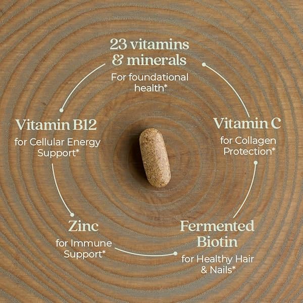 NEW CHAPTER WOMEN’S MULTIVITAMIN FOR IMMUNE, BEAUTY + ENERGY SUPPORT WITH 20+ NUTRIENTS — EVERY WOMAN’S ONE DAILY, GENTLE ON THE STOMACH, 96 COUNT