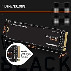 WD_BLACK 1TB SN850 NVMe Internal Gaming SSD Solid