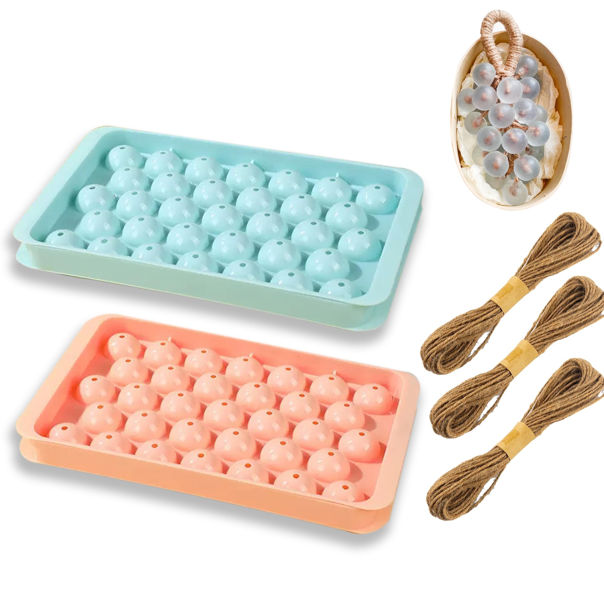 Photo 1 of DIY Soap Making Kit Grape Soap Molds Exquisite Soaps Mold for Gift (Without soap)