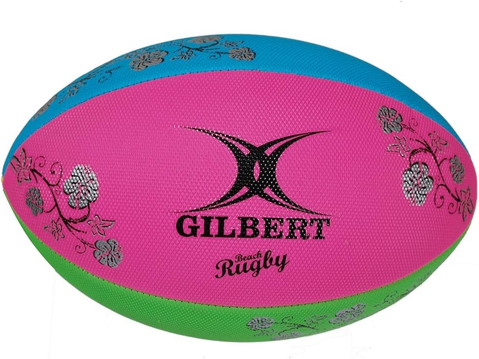 Gilbert Multi Coloured Beach Rugby Ball Amazon.co.uk Sports & Outdoors