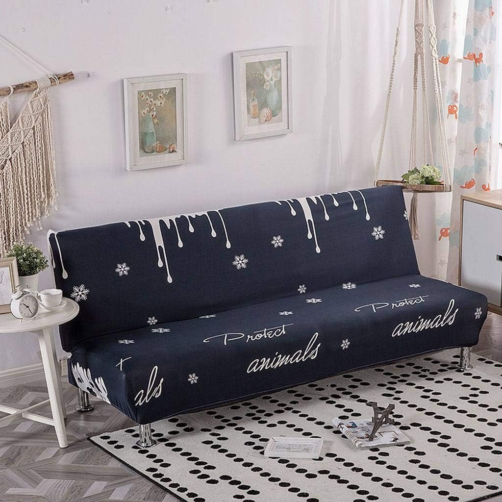 SLOUD Fundas de sofá sin Brazos, Cubierta de sofá Cama con Funda de