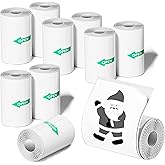 10 Rolls Mini Thermal Printer Sticker Paper 57 X 25mm for Most Kids Instant Camera, Pocket Printer Refill Paper