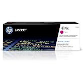 HP 414X Magenta High-Yield Toner Cartridge | Works with Color LaserJet Enterprise M455dn, MFP M480f, Pro M454, MFP M479 Series | W2023X