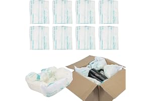 UNCOSINB Foam Bag For Shipping, Pack of 8 Handy Foam Room Temperature Expanding Foam Packaging Bags, Instant Pack Quick Expanding Packaging Filler - Packing and Shipping Solution