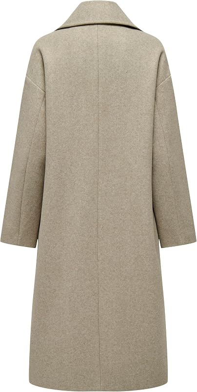 Onlwembley L/S Ovsize Coat Tlr Noos Giubbotto, Donna, Weathered Teak, 38