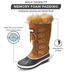 Project Cloud Womens Snow Boots - Genuine Leather