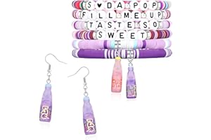 IDesign Soda Bracelet Birthday Party Friendship BFF Gifts for Fans Decor Halloween Outfits