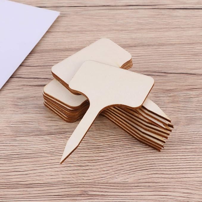 Healifty 50pcs t-type plant tags marcadores de huerto para plantas ...