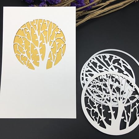 Biglietti Di Natale Modelli.Gemini Mall Fustelle Stencil Per Album Di Ritagli Fai Da Te Decorazione Di Biglietti Di Natale Modelli Con Goffratura Tree Amazon It Casa E Cucina