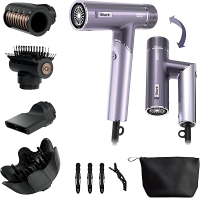 Shark SpeedStyle Pro Flex Hair Dryer Lilac Frost HD543PLUK