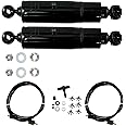 Gabriel 49110 HiJackers Rear Adjustable Air Shock Absorbers Fits Dodge 880, A100, Coronet, Dart, Lancer, Meadowbrook, Polara, Chrysler 300; DeSoto; Edsel Corsair; Plymouth Barracuda (1 Pair)