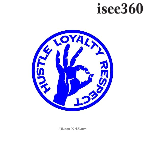 isee360 John Cena Hustle Loyalty Respect Stickers &amp; Decals for Car: Amazon.in: Car &amp; Motorbike